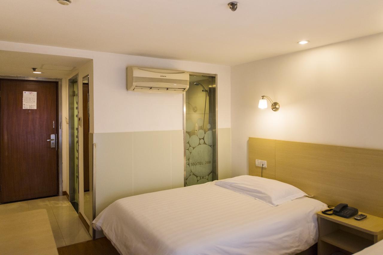 Motel Shanghai Pudong Avenue Yangpu Bridge Buitenkant foto