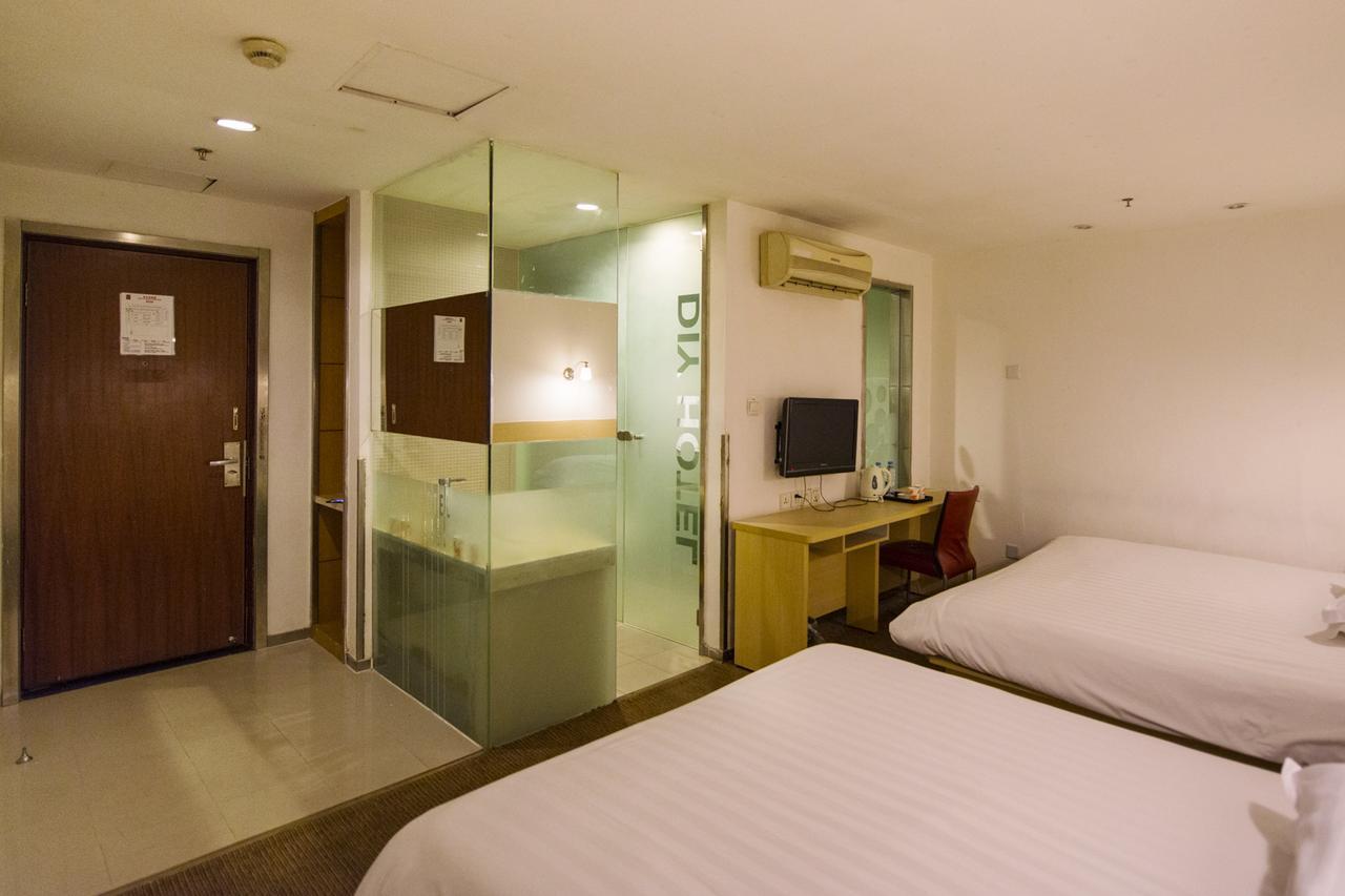Motel Shanghai Pudong Avenue Yangpu Bridge Buitenkant foto