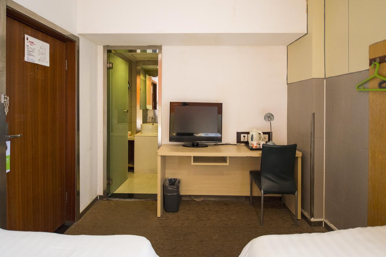 Motel Shanghai Pudong Avenue Yangpu Bridge Buitenkant foto