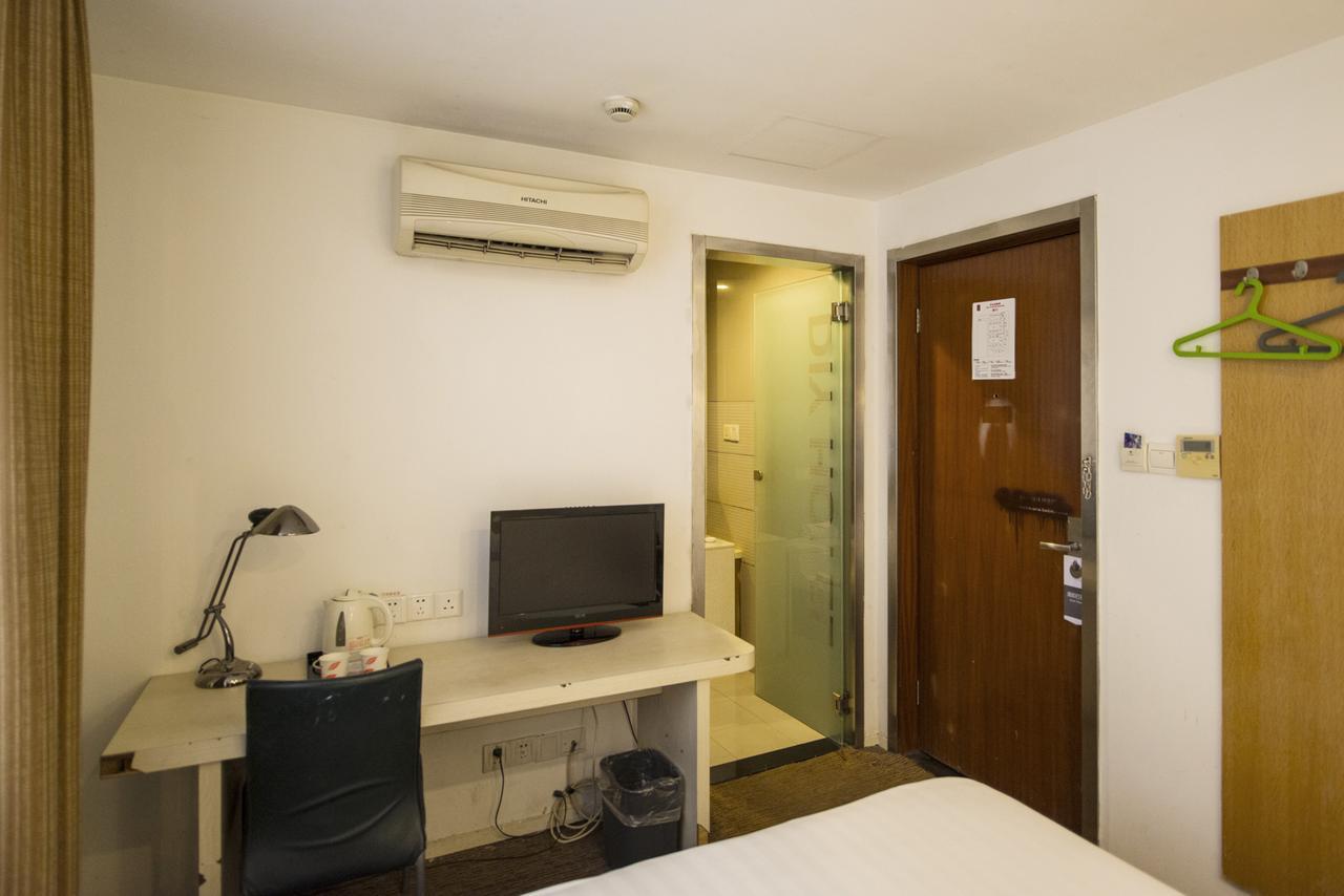 Motel Shanghai Pudong Avenue Yangpu Bridge Buitenkant foto